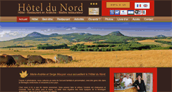 Desktop Screenshot of hoteldunord-ardeche.com